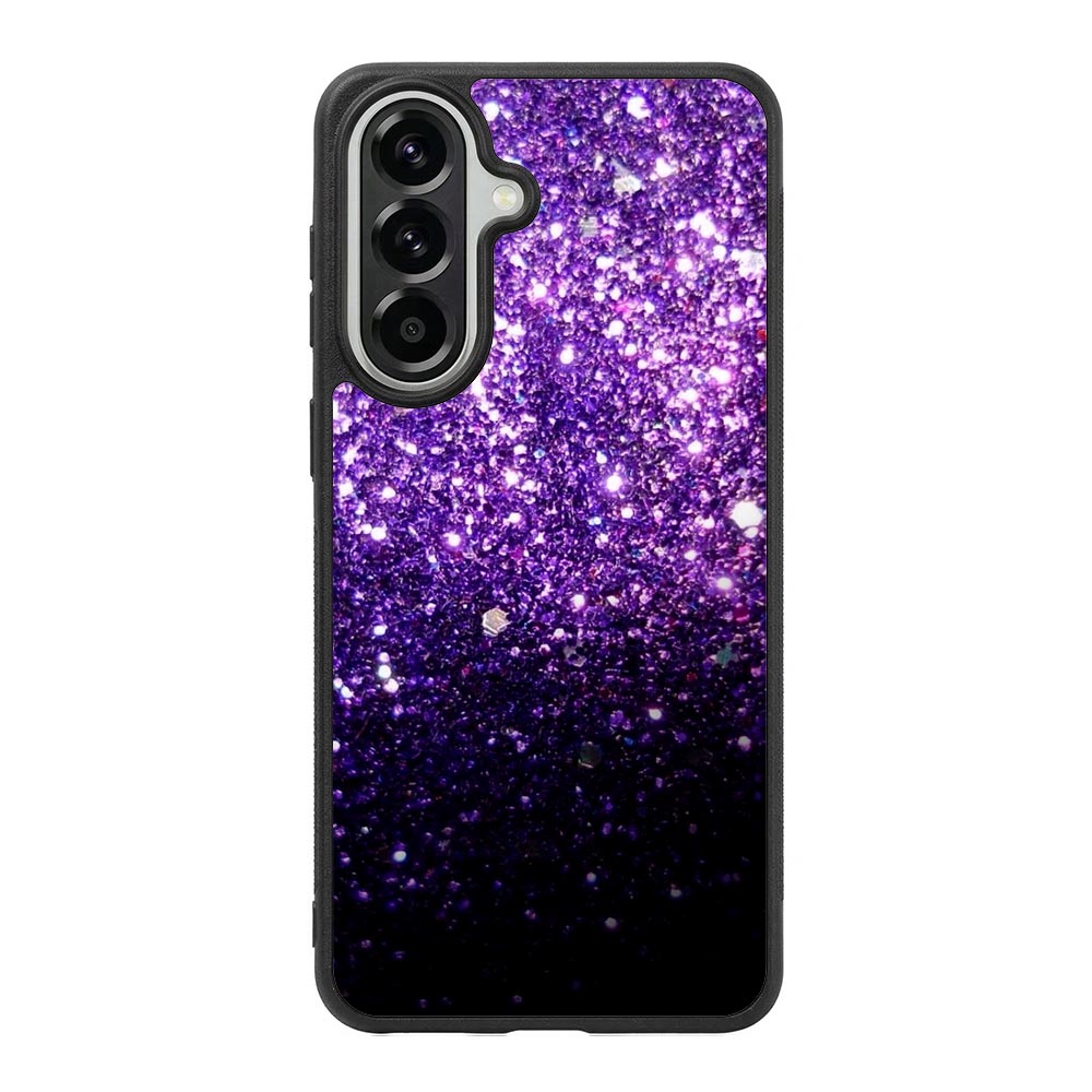 Purple Sparkling Glitter Samsung Galaxy A57 Case