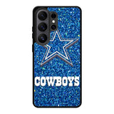 Dallas Cowboys Sparkling Glitter Samsung Galaxy S26 Ultra Case