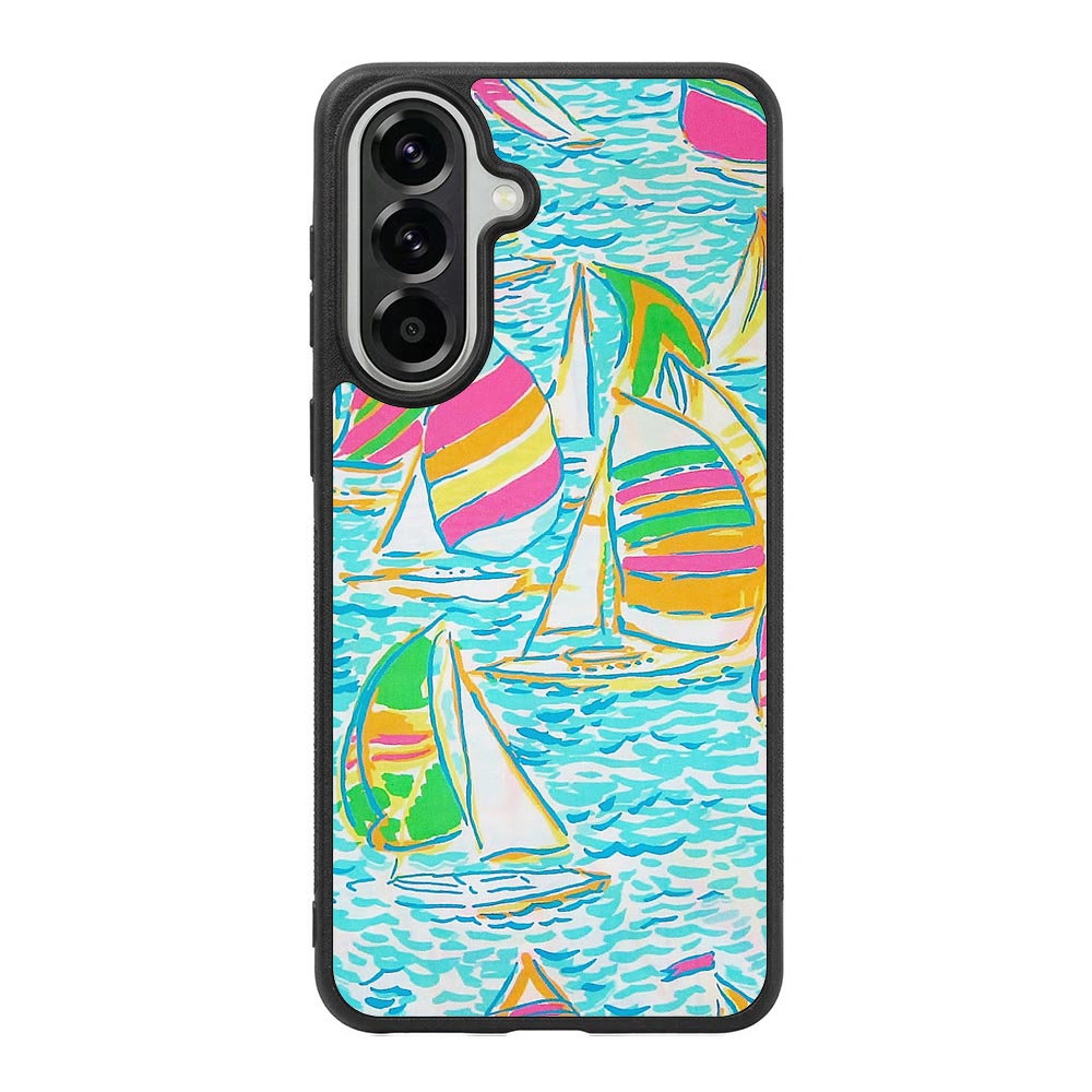 Lilly Pulitzer Sailboat Samsung Galaxy A57 Case