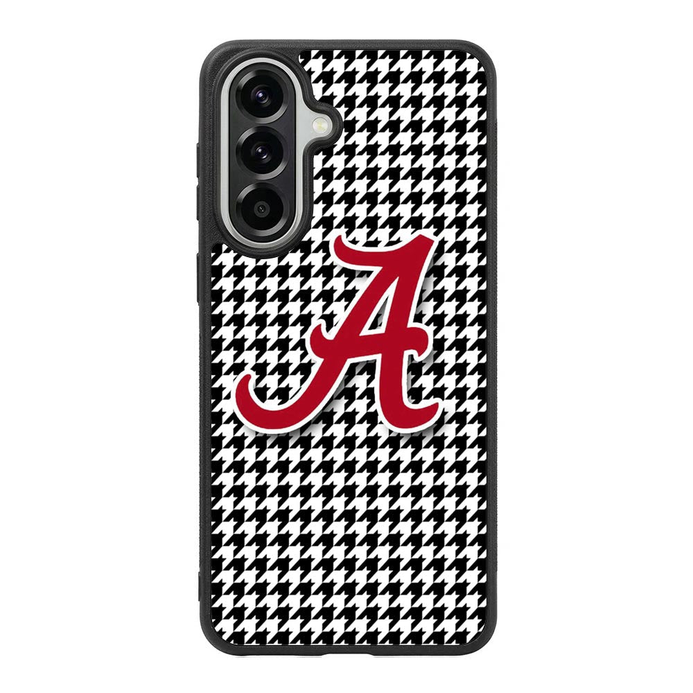Alabama Houndstooth Crimson Tide Samsung Galaxy A37 Case