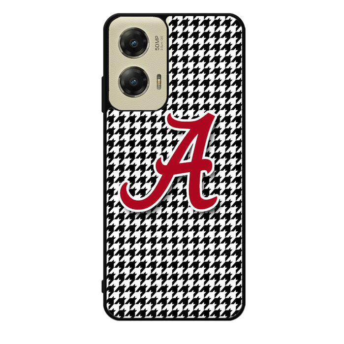 Alabama Houndstooth Crimson Tide Motorola Moto G Stylus 5G 2024 Case