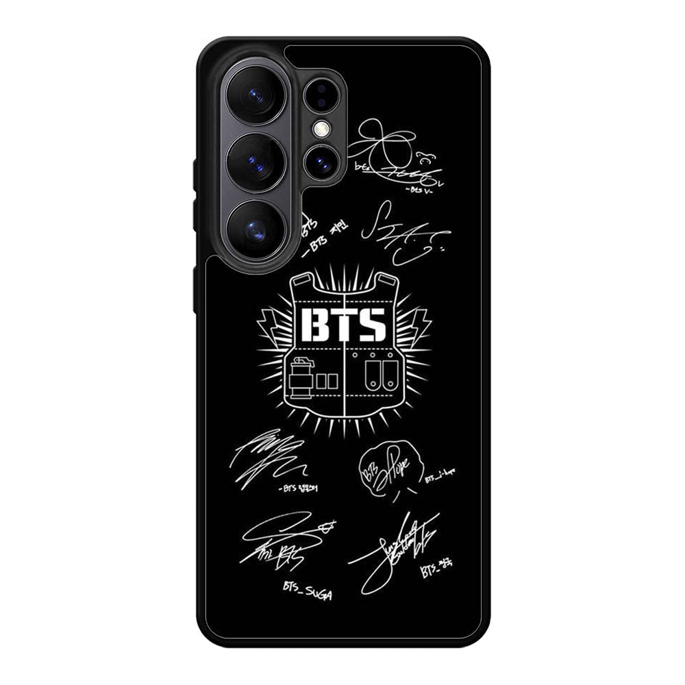 Bangtan Boys Bts Signature Samsung Galaxy S26 Ultra Case OV7552