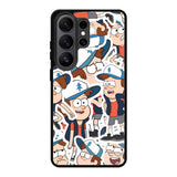 Gravity Falls Pattern Samsung Galaxy S26 Ultra Case OV7625