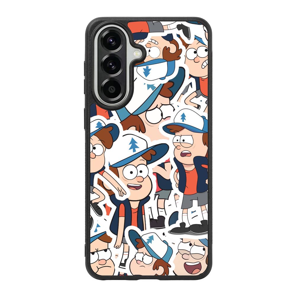 Gravity Falls Pattern Samsung Galaxy A57 Case OV7625
