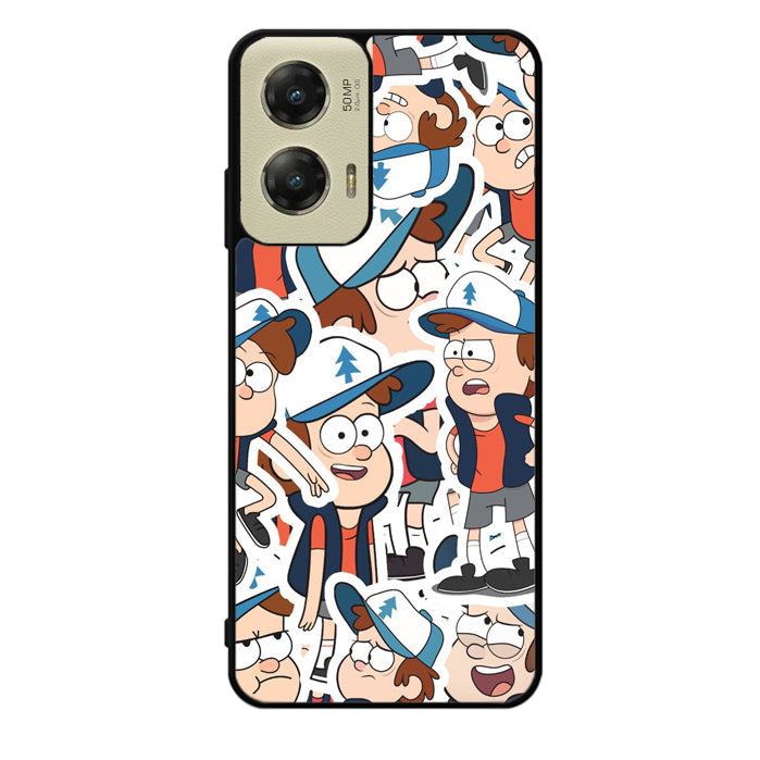 Gravity Falls Pattern Motorola Moto G Stylus 5G 2024 Case OV7625