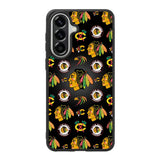 Chicago Blackhawks Pattern Samsung Galaxy A37 Case QC7420