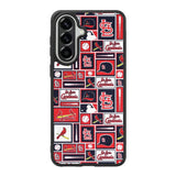 St Louis Cardinals Baseball Doodle Log Samsung Galaxy A37 Case OV9600