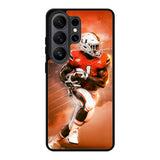 University of Miami Footbal Samsung Galaxy S26 Ultra Case OV9597
