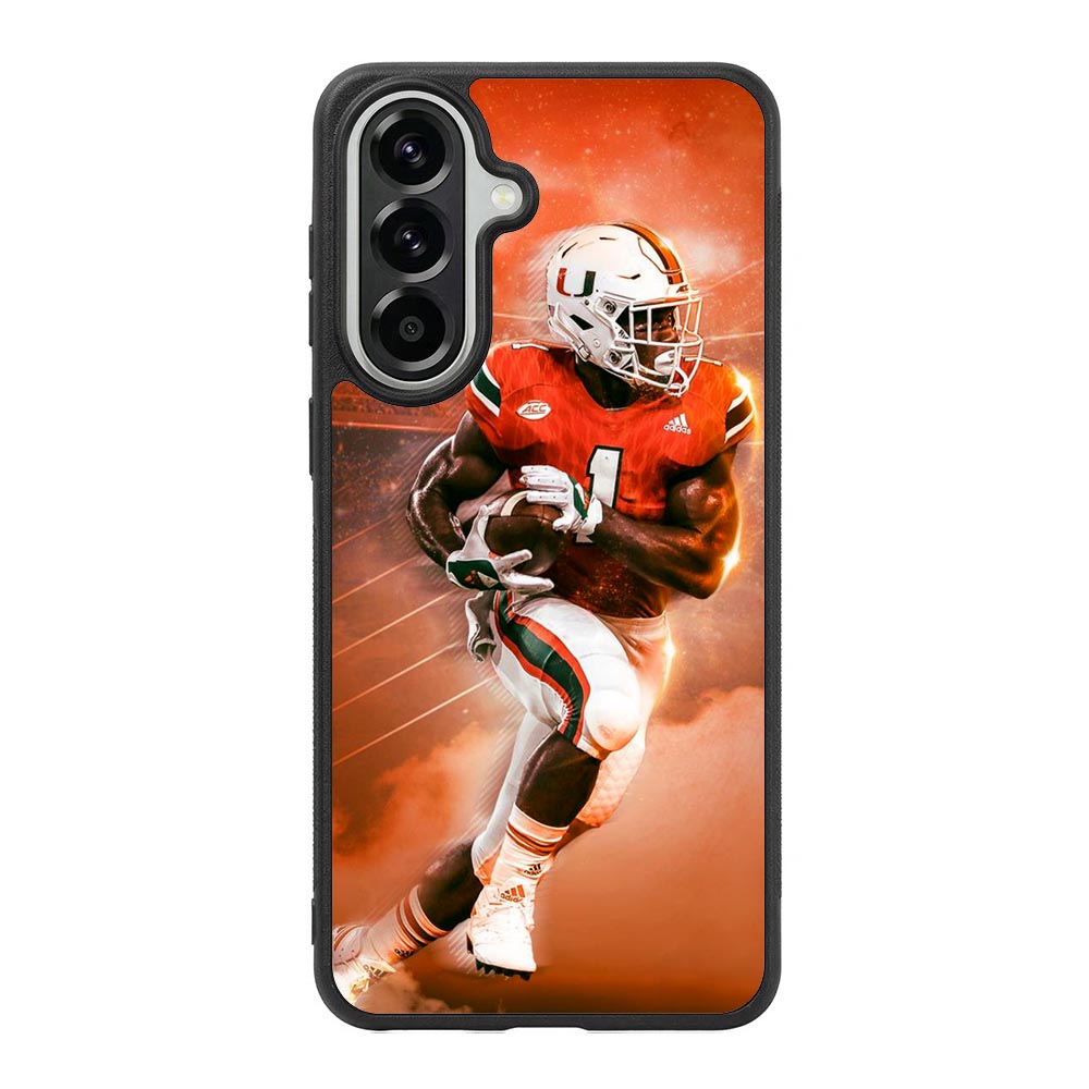 University of Miami Footbal Samsung Galaxy A37 Case OV9597