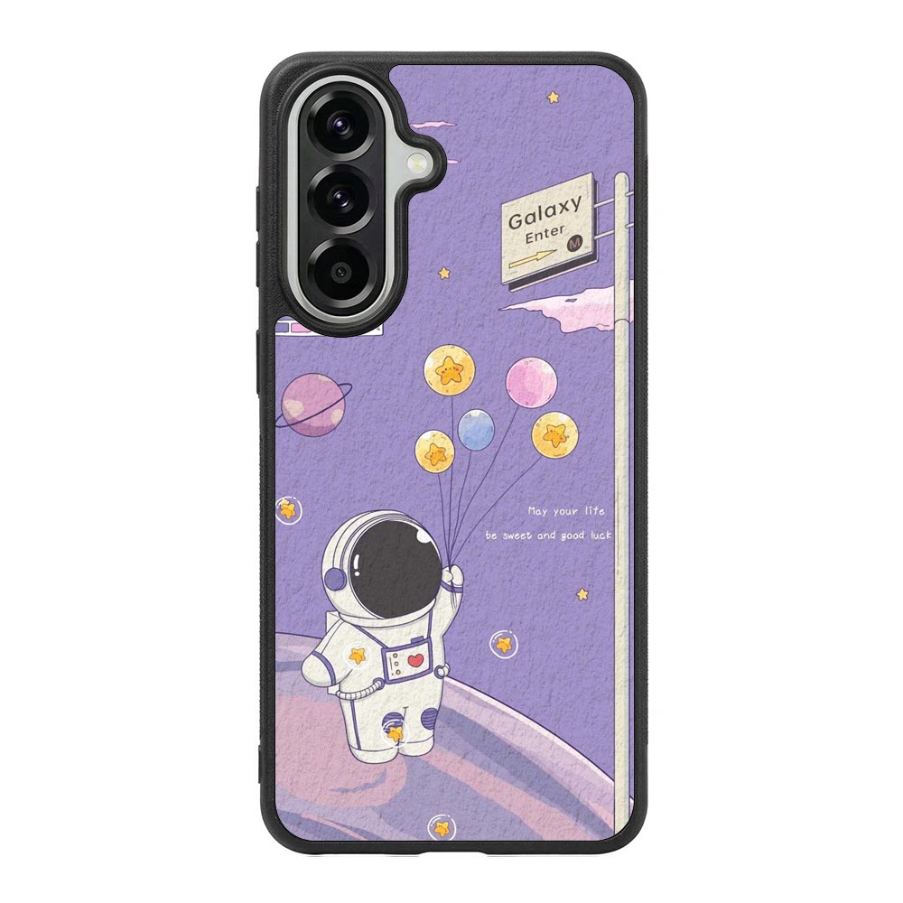 Astronaut Purple Samsung Galaxy A37 Case OV9083