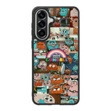 Gumball Pattern Samsung Galaxy A57 Case OV9068