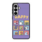 Kawaii Emoji Happy Samsung Galaxy S26 Plus Case QC9061