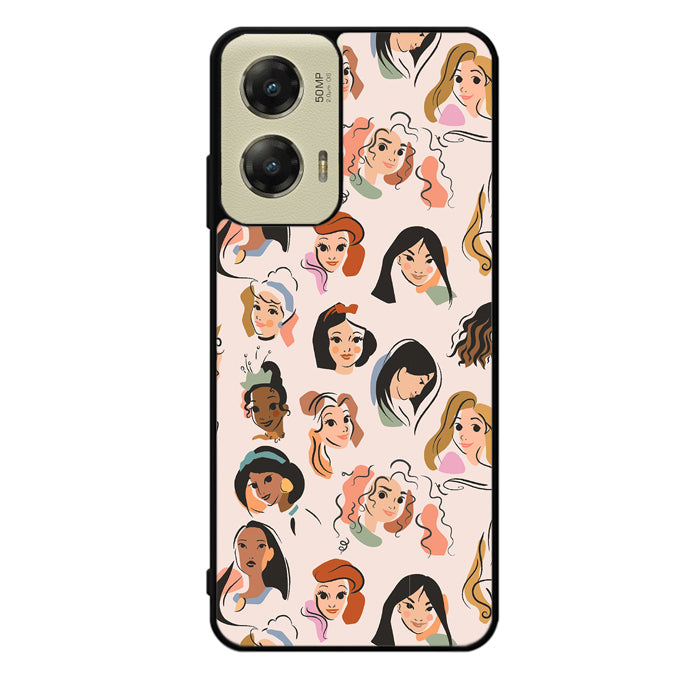 Princess Disney Face Motorola Moto G Stylus 5G 2024 Case OV9053