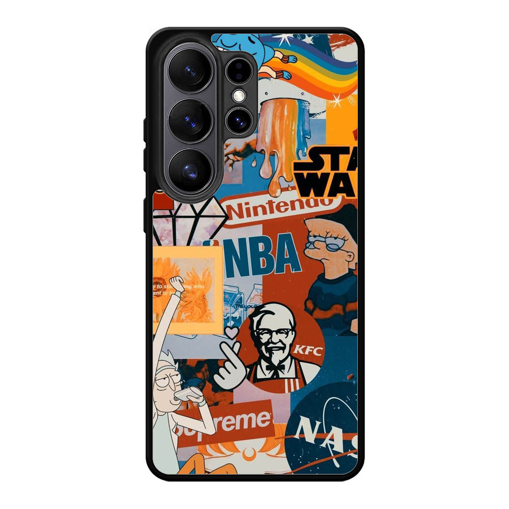 Tumblr Sticker Samsung Galaxy S26 Ultra Case OV9038