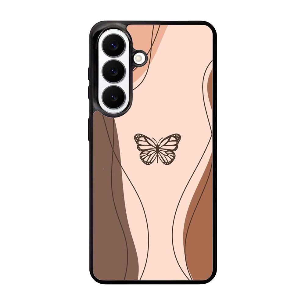 Butterfly Aesthetic Simple Samsung Galaxy S26 Case QC11187