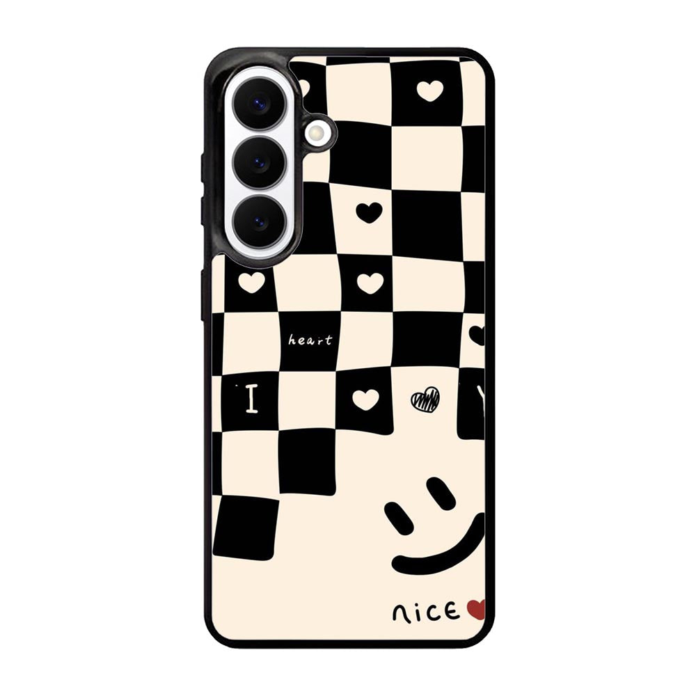 I Love You Pattern Samsung Galaxy S26 Case QC11115