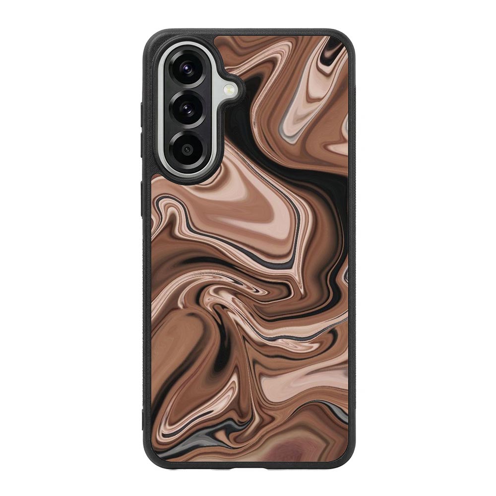 Marble Brown Samsung Galaxy A37 Case QC11134