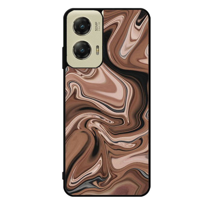 Marble Brown Motorola Moto G Stylus 5G 2024 Case OV11134