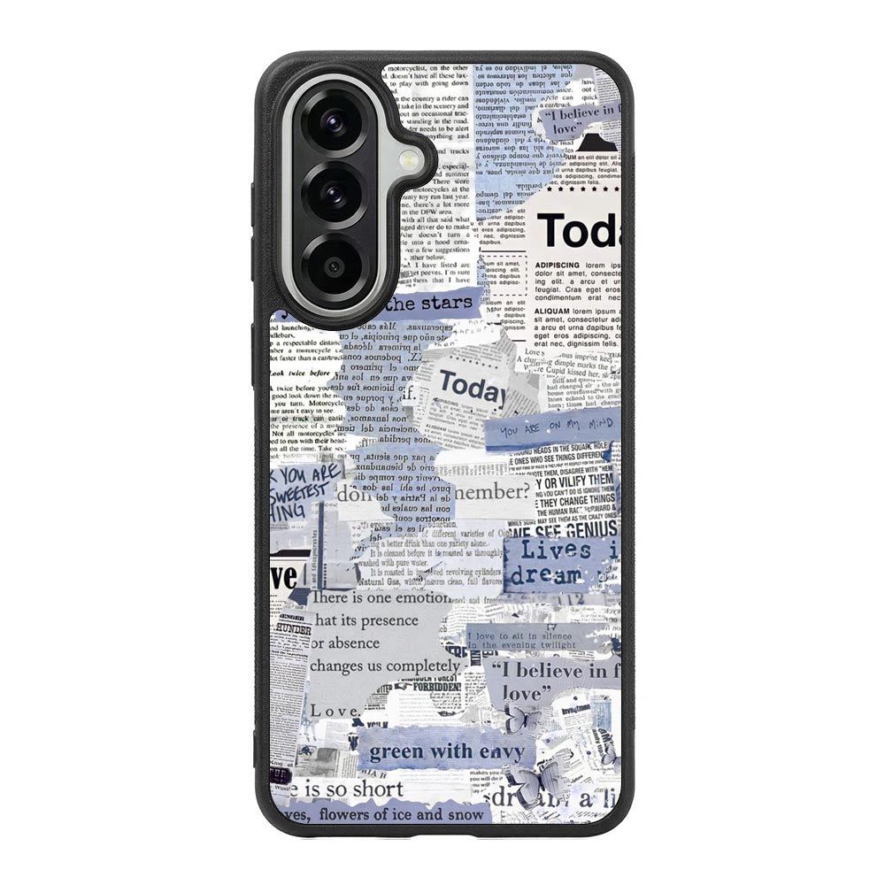 Newspaper Vintage Samsung Galaxy A57 Case OV10987