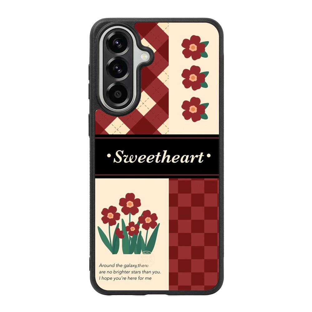 Red Sweetheart Samsung Galaxy A37 Case QC11012