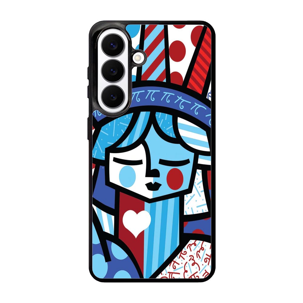 Romero Britto Statue Of Liberty Samsung Galaxy S26 Case QC11014