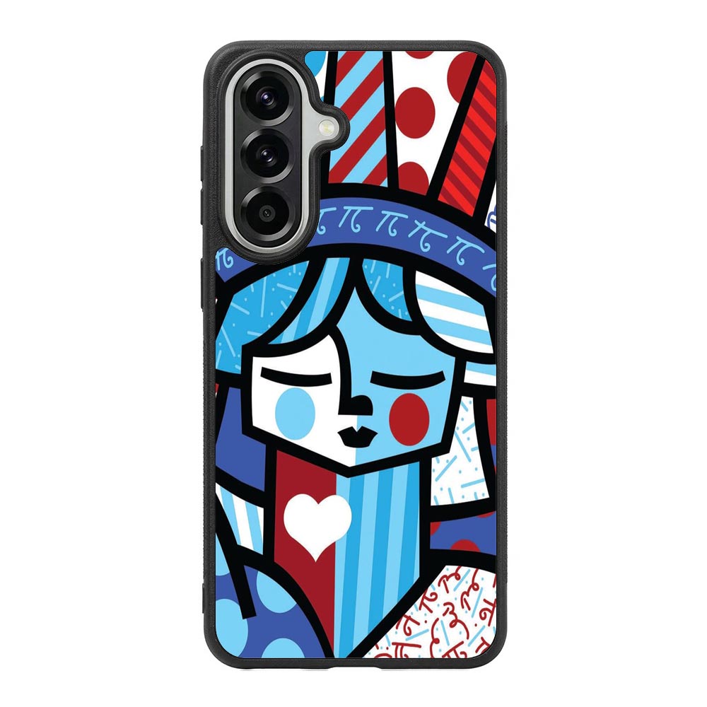 Romero Britto Statue Of Liberty Samsung Galaxy A37 Case QC11014