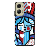 Romero Britto Statue Of Liberty Motorola Moto G Stylus 5G 2024 Case OV11014