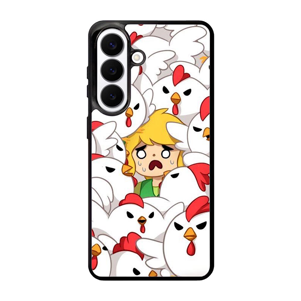 Legend of Zelda Angry Cuckoos Samsung Galaxy S26 Plus Case OV10888