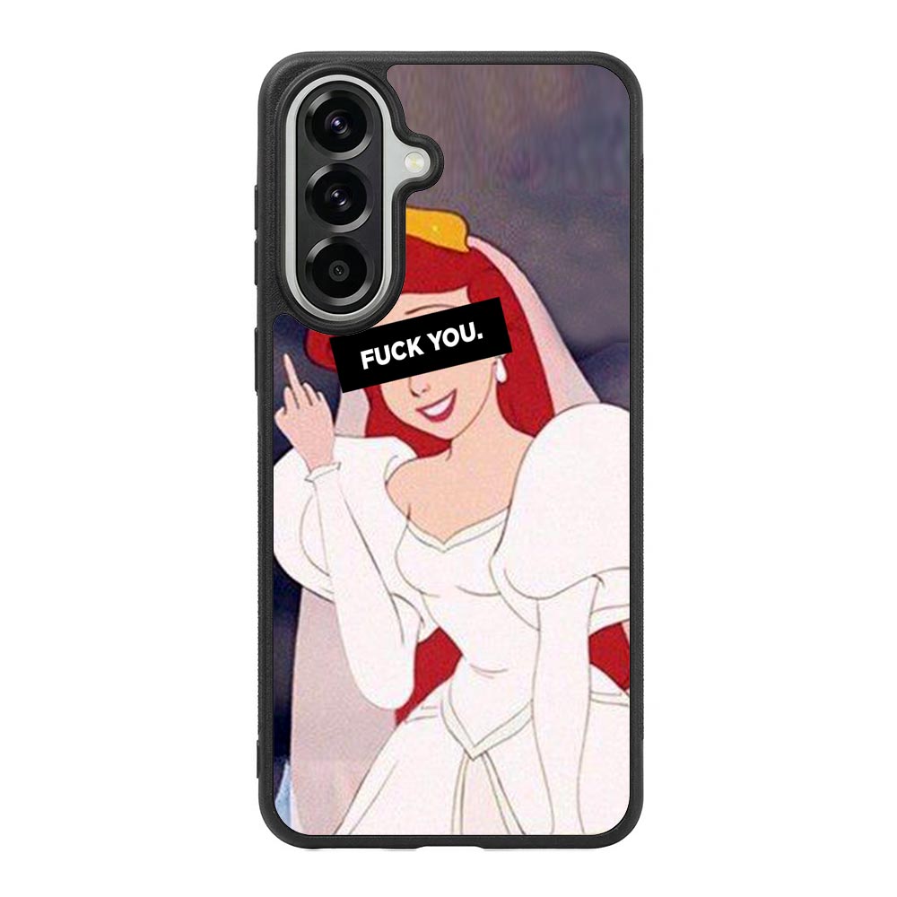 Princess Ariel Middle Finger Samsung Galaxy A57 Case QC10794
