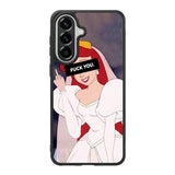 Princess Ariel Middle Finger Samsung Galaxy A57 Case QC10794