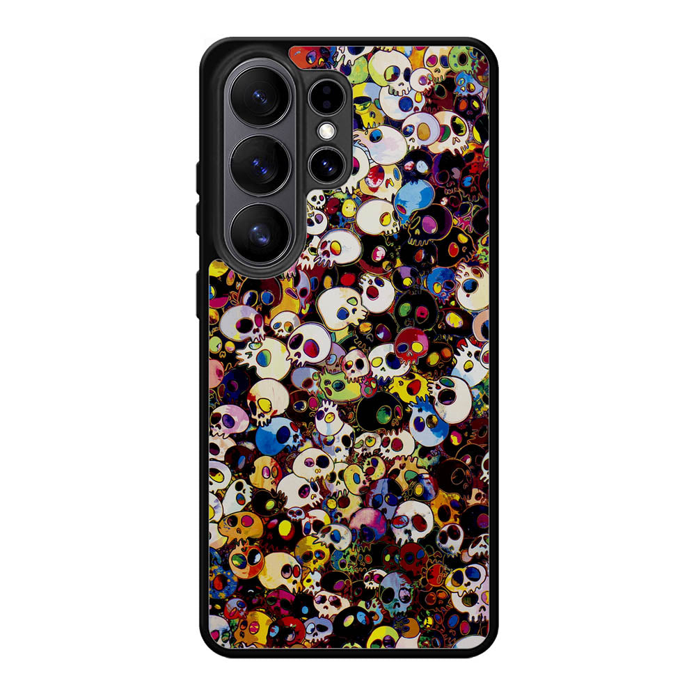 Takashi Murakami Color Skull Samsung Galaxy S26 Ultra Case QC10838