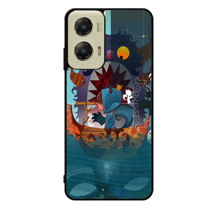 Where the Wild Things Are cartoon Wallpaper Motorola Moto G Stylus 5G 2024 Case OV1494