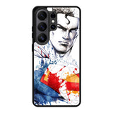 Superman Man Of Steel Painting Samsung Galaxy S26 Ultra Case OV2301
