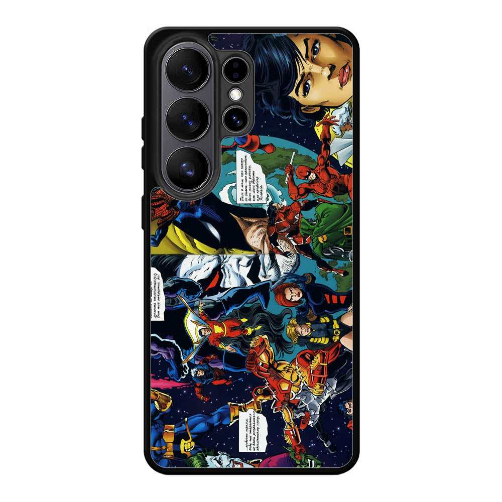 dc vs marvel Samsung Galaxy S26 Ultra Case OV4616