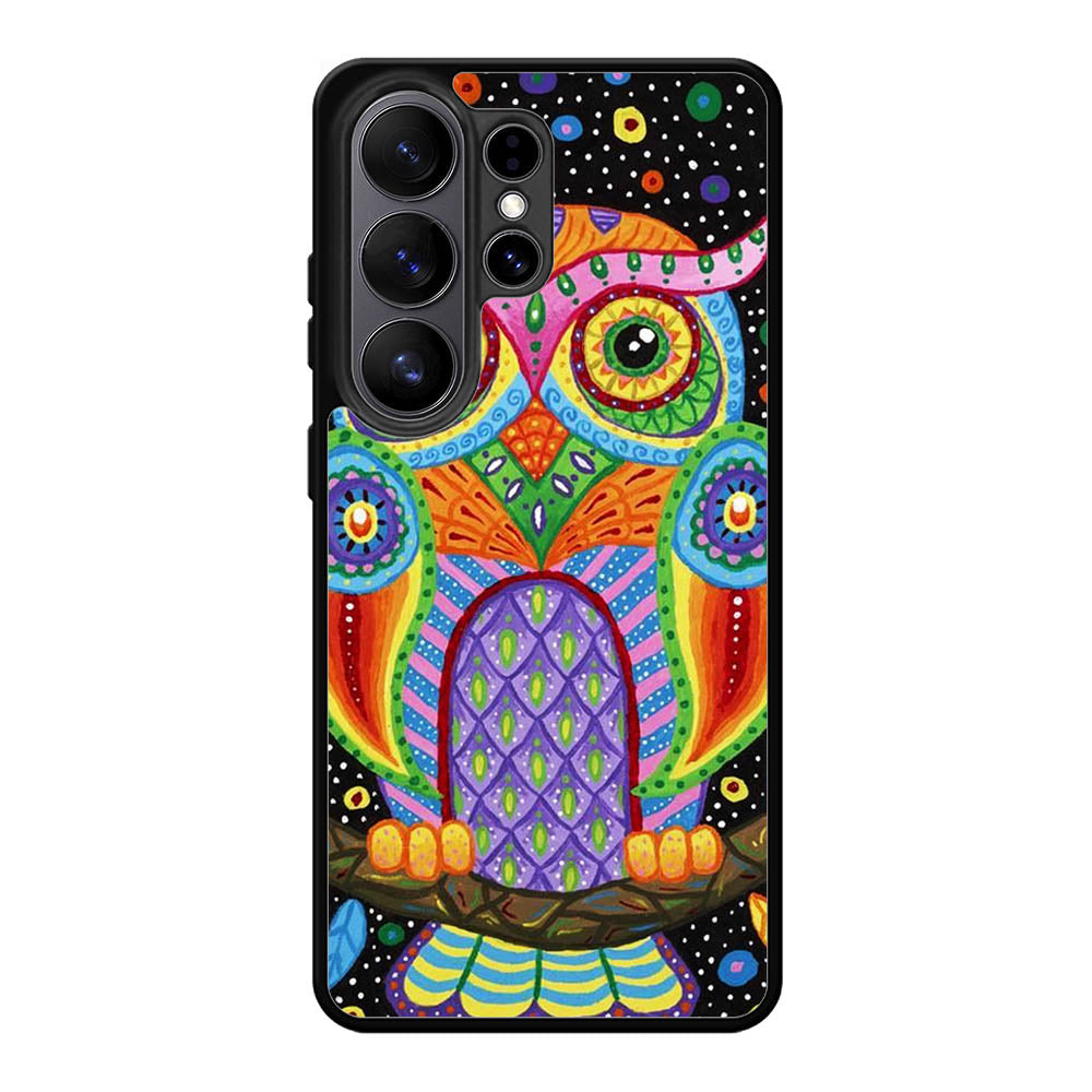 Little Colorful Owl Samsung Galaxy S26 Ultra Case OV1511