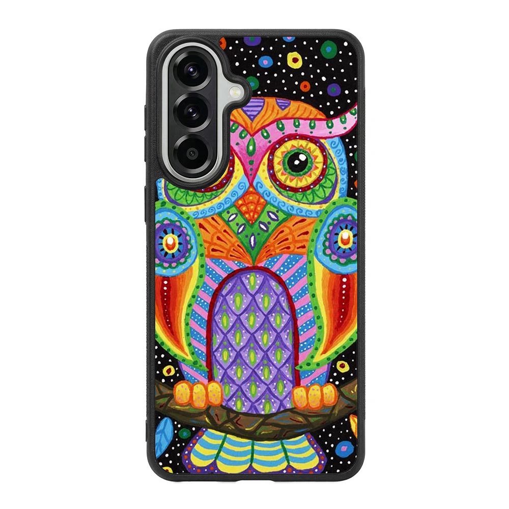 Little Colorful Owl Samsung Galaxy A37 Case OV1511