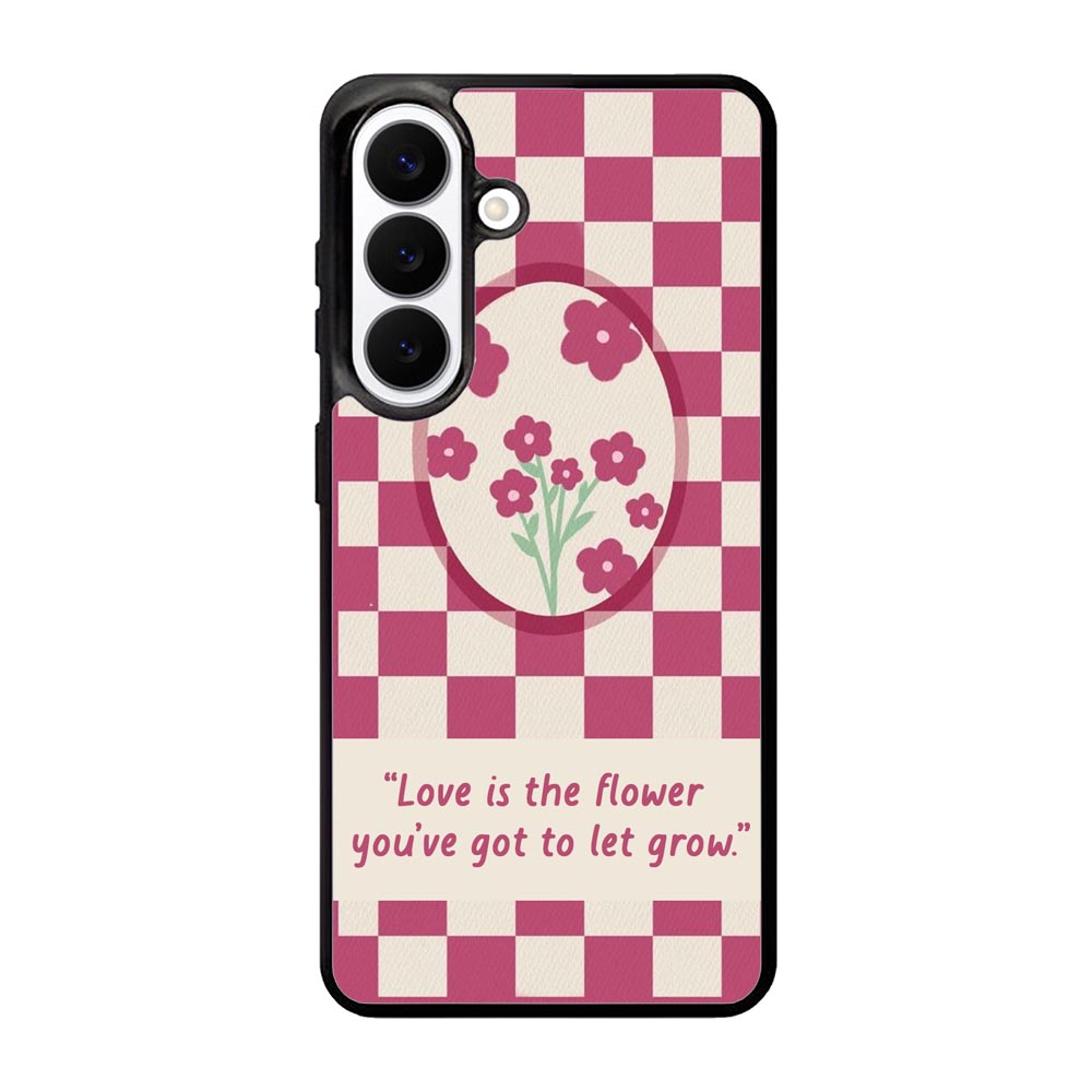 Quotes flower art FLN0084 Samsung Galaxy S26 Case