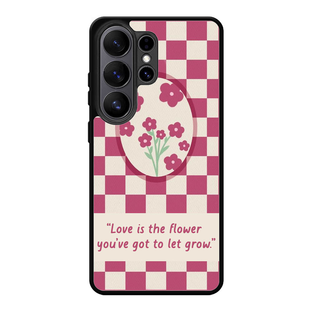 Quotes flower art FLN0084 Samsung Galaxy S26 Ultra Case