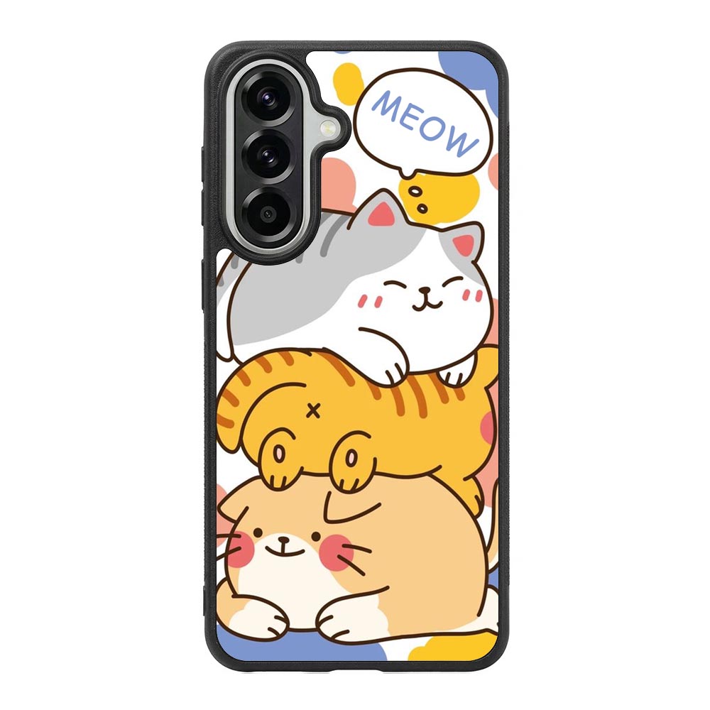cat meow FLN0097 Samsung Galaxy A37 Case