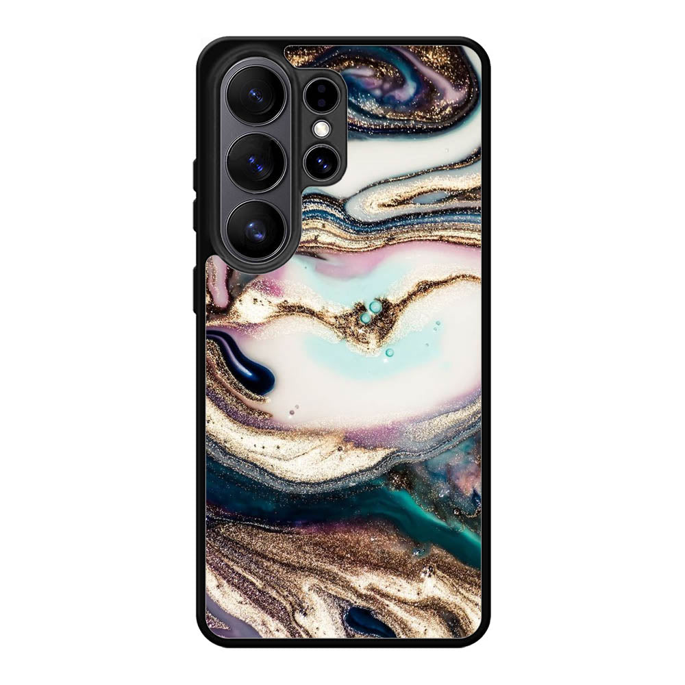 Abstrak gliter Samsung Galaxy S26 Ultra Case OV11230