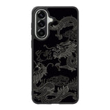 Dragon black and white Samsung Galaxy A57 Case OV11078