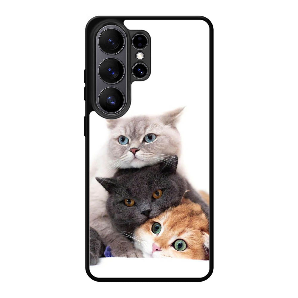 Cat Cute Samsung Galaxy S26 Ultra Case QC11192