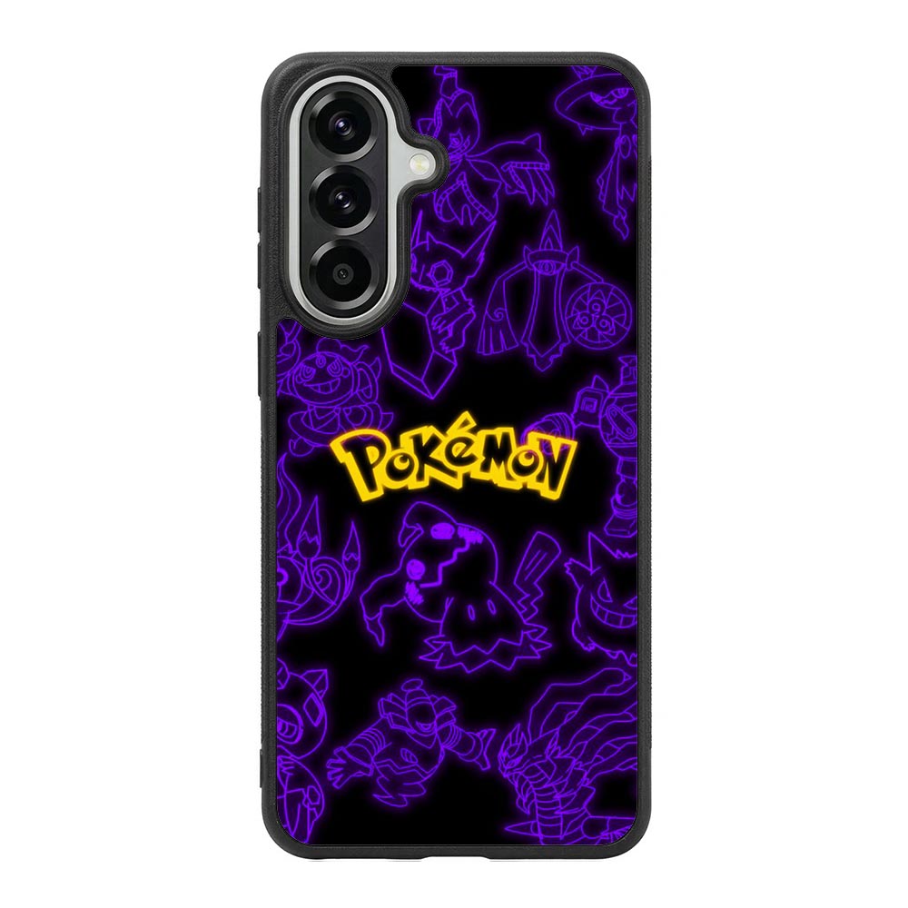 Pokemon light neon Samsung Galaxy A57 Case OV11003