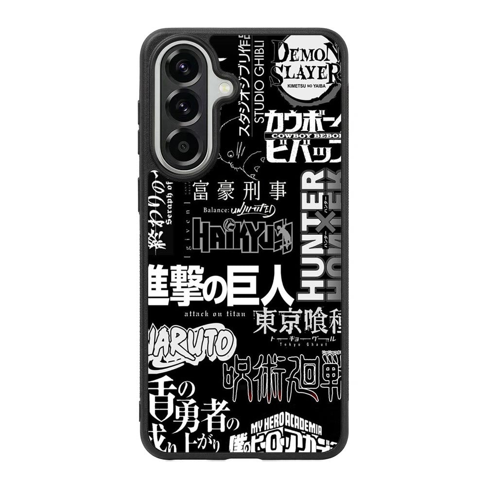 anime pattern Samsung Galaxy A57 Case QC10899