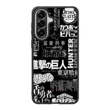 anime pattern Samsung Galaxy A37 Case QC10899