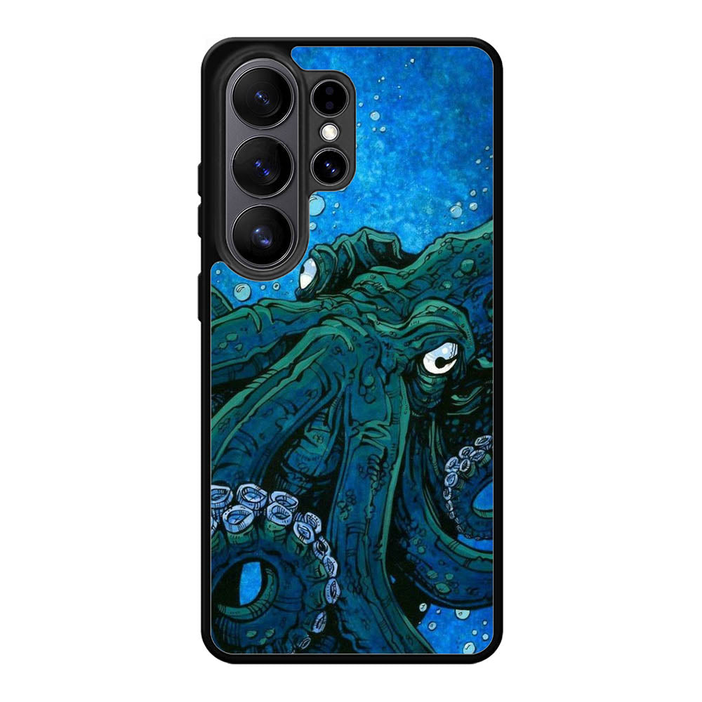 Blue octopus Samsung Galaxy S26 Ultra Case OV10657