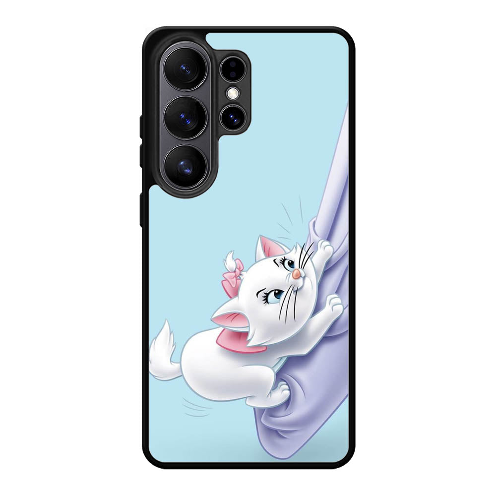 Blue Marie Cat Face Samsung Galaxy S26 Ultra Case OV10656