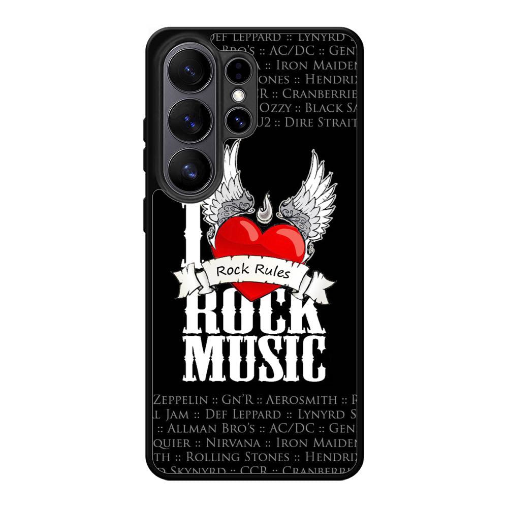 i love rock music Samsung Galaxy S26 Ultra Case OV1558