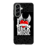 i love rock music Samsung Galaxy A37 Case QC1558