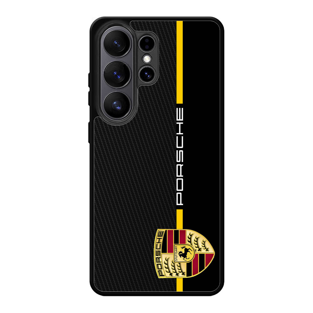 Porsche Stripe Carbon Samsung Galaxy S26 Ultra Case